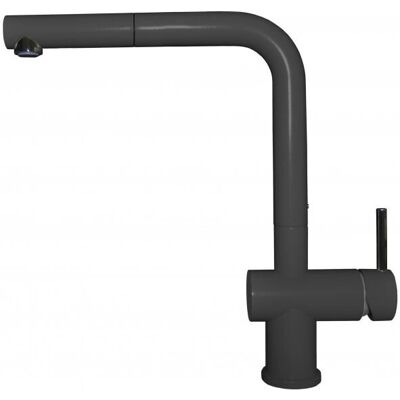 Elleci G40 Robinet de Cuisine Noir Pivotant - Robinet de Cuisine - Publicité Elleci G40 Robinet de Cuisine Noir Pivotant - Robinet de Cuisine - Publicité