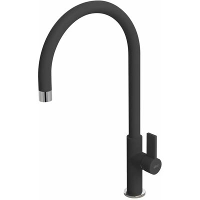Elleci G40 Schwarzer Küchenarmatur - Hoher Bogen, Einhebel, 360° Drehbar Elleci G40 Schwarzer Küchenarmatur - Hoher Bogen, Einhebel, 360° Drehbar