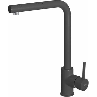 Elleci Trail Plus Antracita - Grifo de cocina con rociador extraíble Elleci Trail Plus Antracita - Grifo de cocina con rociador extraíble