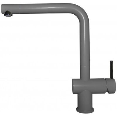 Elleci Titanium Grau Küchenarmatur - Modern, Einhebel, Drehbarer Auslauf Elleci Titanium Grau Küchenarmatur - Modern, Einhebel, Drehbarer Auslauf