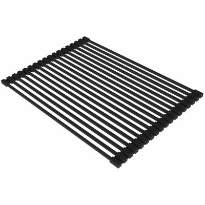 Elleci ARS013BK Alfombrilla de Silicona Plegable para Fregadero - 440mm Elleci ARS013BK Alfombrilla de Silicona Plegable para Fregadero - 440mm