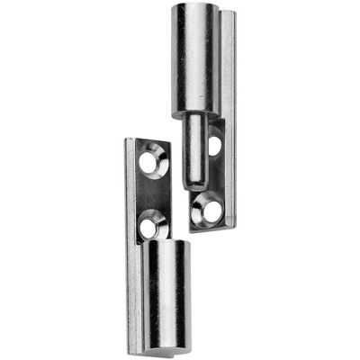 Cerniera cilindro nichel Confalonieri - 5cm altezza - Per porta in legno Cerniera cilindro nichel Confalonieri - 5cm altezza - Per porta in legno