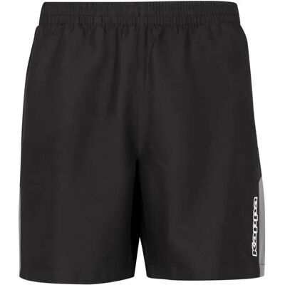 Shorts neri KAPPA Passo per uomini - Fitness Shorts neri KAPPA Passo per uomini - Fitness