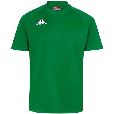T-Shirt de Rugby Kappa Telese Vert 4XL - Publicité T-Shirt de Rugby Kappa Telese Vert 4XL - Publicité