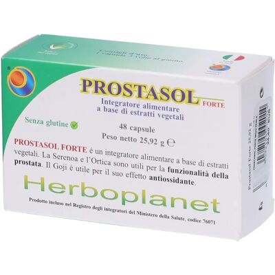 Herboplanet Prostasol Forte - 48 cápsulas - Apoyo a la próstata Herboplanet Prostasol Forte - 48 cápsulas - Apoyo a la próstata