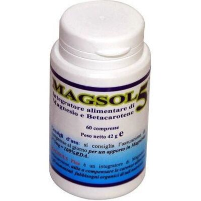 Herboplanet Magsol 5 Plus - Magnesium & Beta-Carotene - 60 Tablets Herboplanet Magsol 5 Plus - Magnesium & Beta-Carotene - 60 Tablets