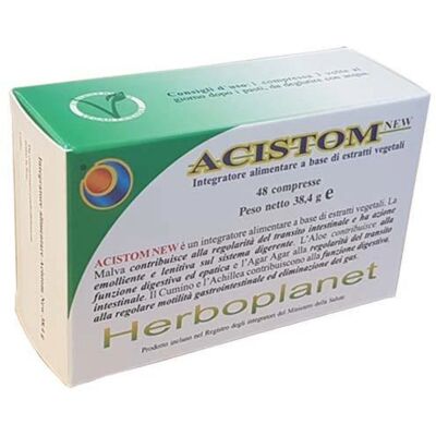 Herboplanet Acistom New - Digestive Support - 48 Tablets Herboplanet Acistom New - Digestive Support - 48 Tablets