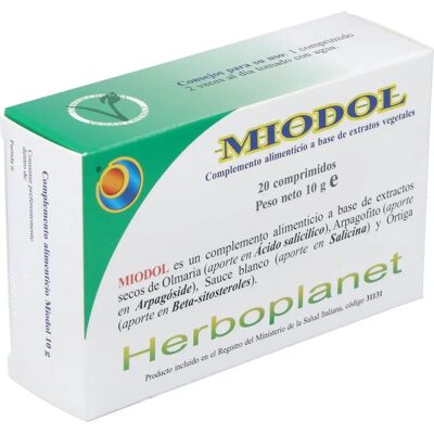 Herboplanet Miodol - Joint Support Herbal Supplement - 20 Tablets Herboplanet Miodol - Joint Support Herbal Supplement - 20 Tablets