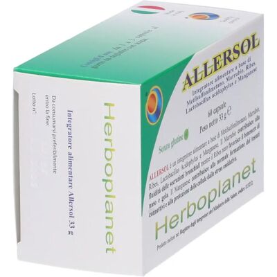 Herboplanet Allersol 60 Kapseln - Atemwegssupport Herboplanet Allersol 60 Kapseln - Atemwegssupport
