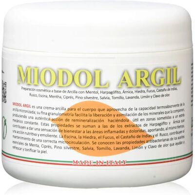 Herboplanet Miodol Argil Crema - 500ml - Argilla Lenitiva per Infiammazione & Dolore Herboplanet Miodol Argil Crema - 500ml - Argilla Lenitiva per Infiammazione & Dolore