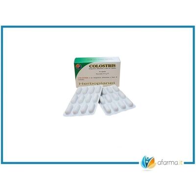Herboplanet Colostris - Colostro Bovino 24 Capsule - Supporto Immunitario Herboplanet Colostris - Colostro Bovino 24 Capsule - Supporto Immunitario