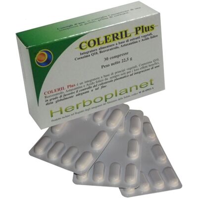 Herboplanet Coleril Plus - 30 tablets - Cardiovascular Support Herboplanet Coleril Plus - 30 tablets - Cardiovascular Support