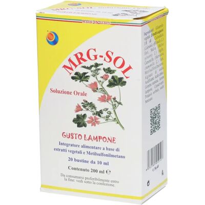 Herboplanet Mrg-Sol Raspberry Oral Solution - Digestive Support Herboplanet Mrg-Sol Raspberry Oral Solution - Digestive Support
