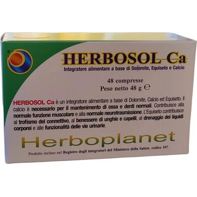 Herboplanet Herbosol Ca 1000mg - Bone & Joint Support - 48 Tablets Herboplanet Herbosol Ca 1000mg - Bone & Joint Support - 48 Tablets