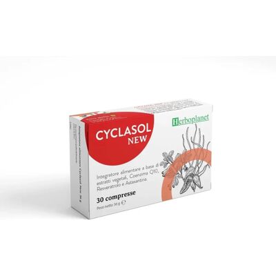 Herboplanet Cyclasol New - Integratore per Colesterolo & Carboidrati - 30 Compresse Herboplanet Cyclasol New - Integratore per Colesterolo & Carboidrati - 30 Compresse