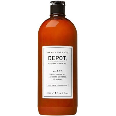 Depot N. 102 Shampoo antipelagem e controle de oleosidade Depot N. 102 Shampoo antipelagem e controle de oleosidade