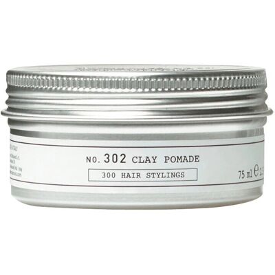 DEPOT The Male Tools & Co. No. 302 Clay Pomade Hair cream 75 ml Molding DEPOT The Male Tools & Co. No. 302 Clay Pomade Hair cream 75 ml Molding