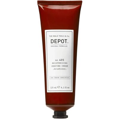 DEPOT 405 Nawilżająca Krem do Goleni Bez Pędzla - 125ml DEPOT 405 Nawilżająca Krem do Goleni Bez Pędzla - 125ml