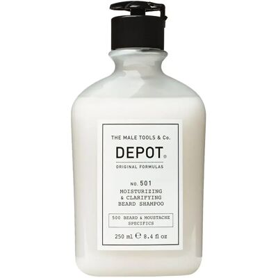 Șampon pentru barbă Depot No501 Hidratant & Clarifiant - Șampon pentru barbă Șampon pentru barbă Depot No501 Hidratant & Clarifiant - Șampon pentru barbă