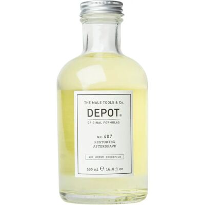 DEPOT 407 Gjenopprettende Aftershave - 500ml DEPOT 407 Gjenopprettende Aftershave - 500ml