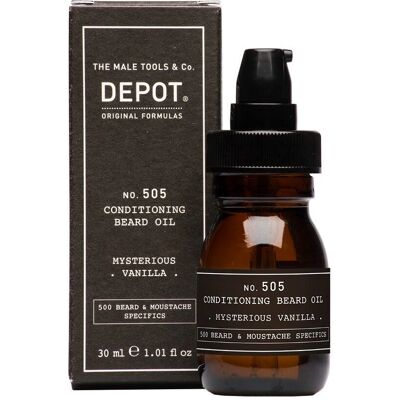 DEPOT 505 Conditioning Beard Oil Mysteriöse Vanille (30ml) DEPOT 505 Conditioning Beard Oil Mysteriöse Vanille (30ml)