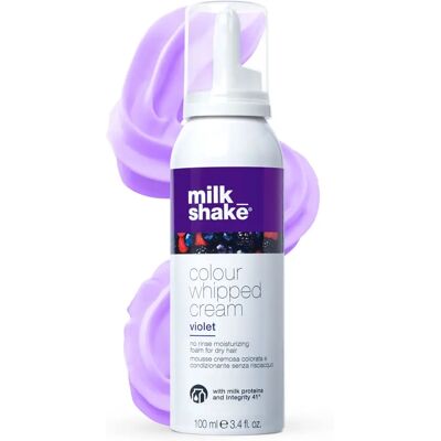 Milk Shake Violett Haarfarbe Schaum - No Rinse, Nährend & Glanz Milk Shake Violett Haarfarbe Schaum - No Rinse, Nährend & Glanz