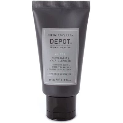 Gel nettoyant exfoliant Depot No. 802 pour hommes Gel nettoyant exfoliant Depot No. 802 pour hommes