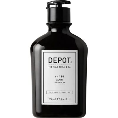 Depot No. 110 Schwarzes Shampoo - Kupfer Neutralisierung - 250mL Depot No. 110 Schwarzes Shampoo - Kupfer Neutralisierung - 250mL
