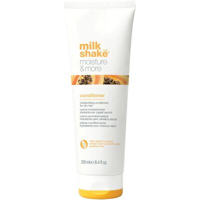 Milk Shake Moisture & More Conditioner - Fuktighetsgivende balsam for tørt hår Milk Shake Moisture & More Conditioner - Fuktighetsgivende balsam for tørt hår