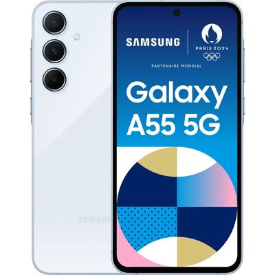 Samsung Galaxy A55 5G - 6,6" Display - 128 MP Kamera - 8 GB RAM - 256 GB - Blau - Smartphone Samsung Galaxy A55 5G - 6,6" Display - 128 MP Kamera - 8 GB RAM - 256 GB - Blau - Smartphone