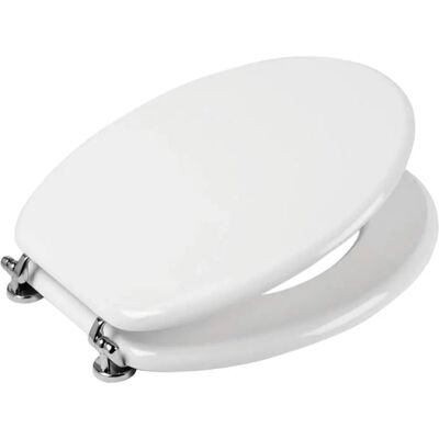 MARCA Couvercle de WC - Blanc - Durable, Ajustement Universel - Publicité MARCA Couvercle de WC - Blanc - Durable, Ajustement Universel - Publicité