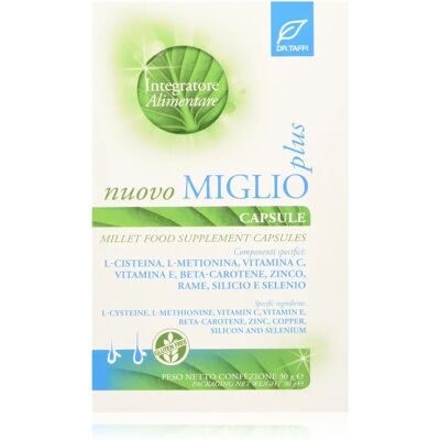 Integratore Miglio Plus di Dr Taffi - Capelli e Unghie Integratore Miglio Plus di Dr Taffi - Capelli e Unghie
