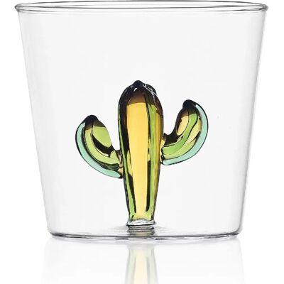 Ichendorf Milano Desert Plants Tumbler - Vert/Ambre Ichendorf Milano Desert Plants Tumbler - Vert/Ambre