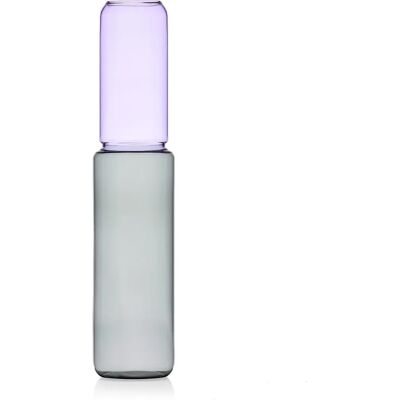 Ichendorf Milano Revolve Vase - Purple/Smoke - 42cm - Unisex Ichendorf Milano Revolve Vase - Purple/Smoke - 42cm - Unisex