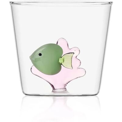Ichendorf Marine Garden Poisson Rose Algues Vertes - Tumbler Ichendorf Marine Garden Poisson Rose Algues Vertes - Tumbler