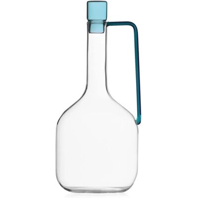 Pichet en verre Bleu Liberta - Couvercle Petrolblue - 1,4L Pichet en verre Bleu Liberta - Couvercle Petrolblue - 1,4L