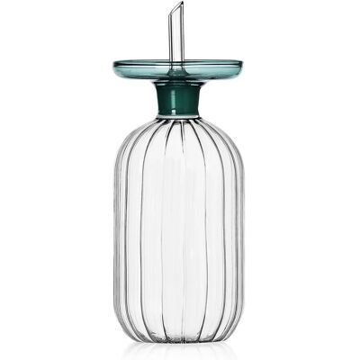 Ichendorf Milaan Olijfolie & Azijn Cruet Lotus - Olie/Vinegar Ichendorf Milaan Olijfolie & Azijn Cruet Lotus - Olie/Vinegar