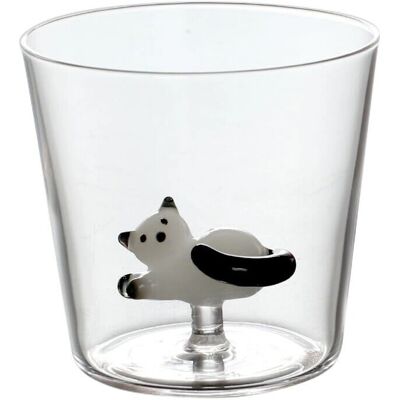 Ichendorf Modello Tabby Cat Bicchiere Tumbler Grigio - Tumbler Ichendorf Modello Tabby Cat Bicchiere Tumbler Grigio - Tumbler