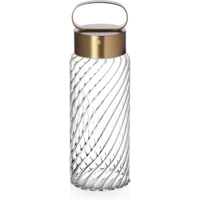 Ichendorf Milano - andon Twisted - Gold - Aluminum - Lampada Ichendorf Milano - andon Twisted - Gold - Aluminum - Lampada