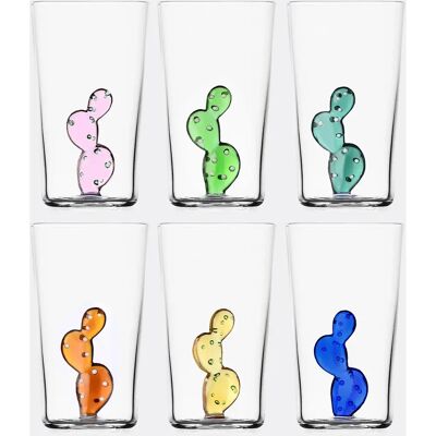 Ichendorf Milano - Desert Plants - Tall - Glassware Ichendorf Milano - Desert Plants - Tall - Glassware