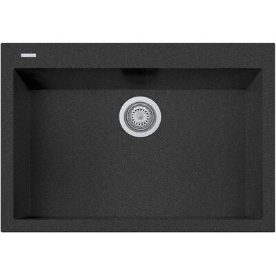 Lavello da cucina Plados Ultrametal a vasca singola - 76x50cm Lavello da cucina Plados Ultrametal a vasca singola - 76x50cm