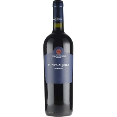 Tenute Rubino Primitivo Punta Aquila - Reiches, Aromatisches Wein Tenute Rubino Primitivo Punta Aquila - Reiches, Aromatisches Wein