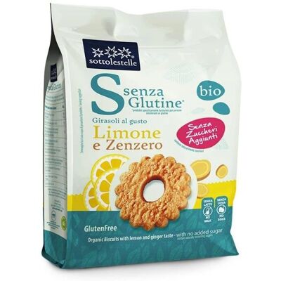 Galletas Limón Jengibre Sottolestelle - Sin Gluten Galletas Limón Jengibre Sottolestelle - Sin Gluten