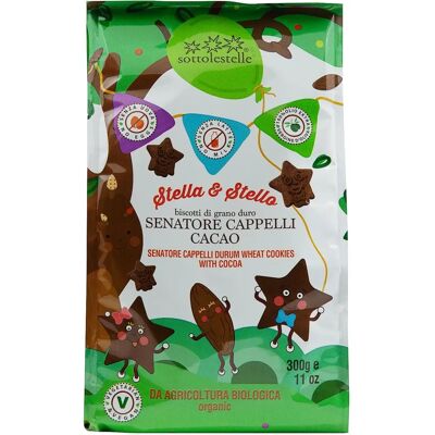Galletas Veganas de Trigo con Cacao - Sottolestelle Galletas Veganas de Trigo con Cacao - Sottolestelle