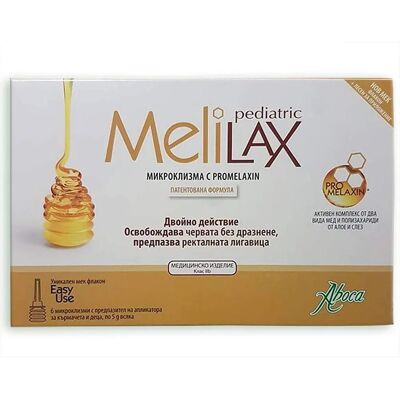 Aboca - Melilax Pediatric - 6x5 g - Enemas Aboca - Melilax Pediatric - 6x5 g - Enemas