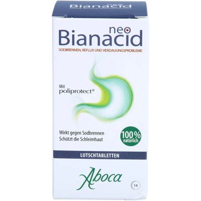 Aboca Neo Bianacid - Pflanzliche Reflux-Tabletten - 14 Stück Aboca Neo Bianacid - Pflanzliche Reflux-Tabletten - 14 Stück