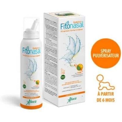Aboca - Fitonasal Pediatric Spray - 125 ml - Spray nasal - Publicité Aboca - Fitonasal Pediatric Spray - 125 ml - Spray nasal - Publicité