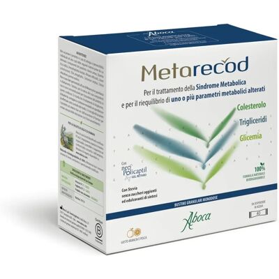 Aboca Metarecod - Apoio à síndrome metabólica - 40 envelopes Aboca Metarecod - Apoio à síndrome metabólica - 40 envelopes