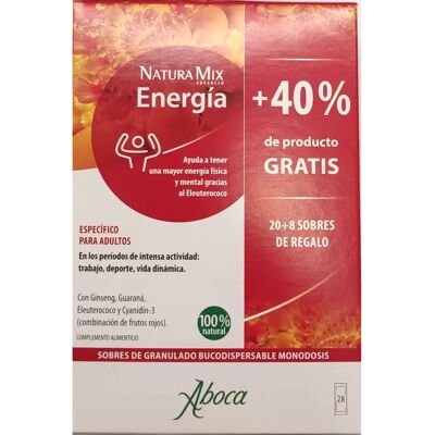 Aboca Natura Mix Energia Avançada - Suplemento alimentar Aboca Natura Mix Energia Avançada - Suplemento alimentar