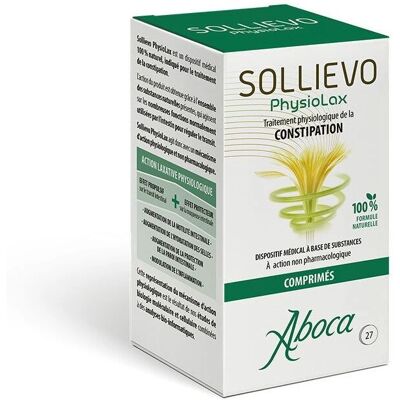 Aboca Sollievo Physiolax - Soutien Digestif - 27 Comprimés - Publicité Aboca Sollievo Physiolax - Soutien Digestif - 27 Comprimés - Publicité